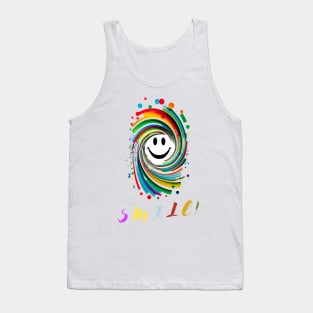 Smile and spread joy around you, Smiles are Contagious Tank Top